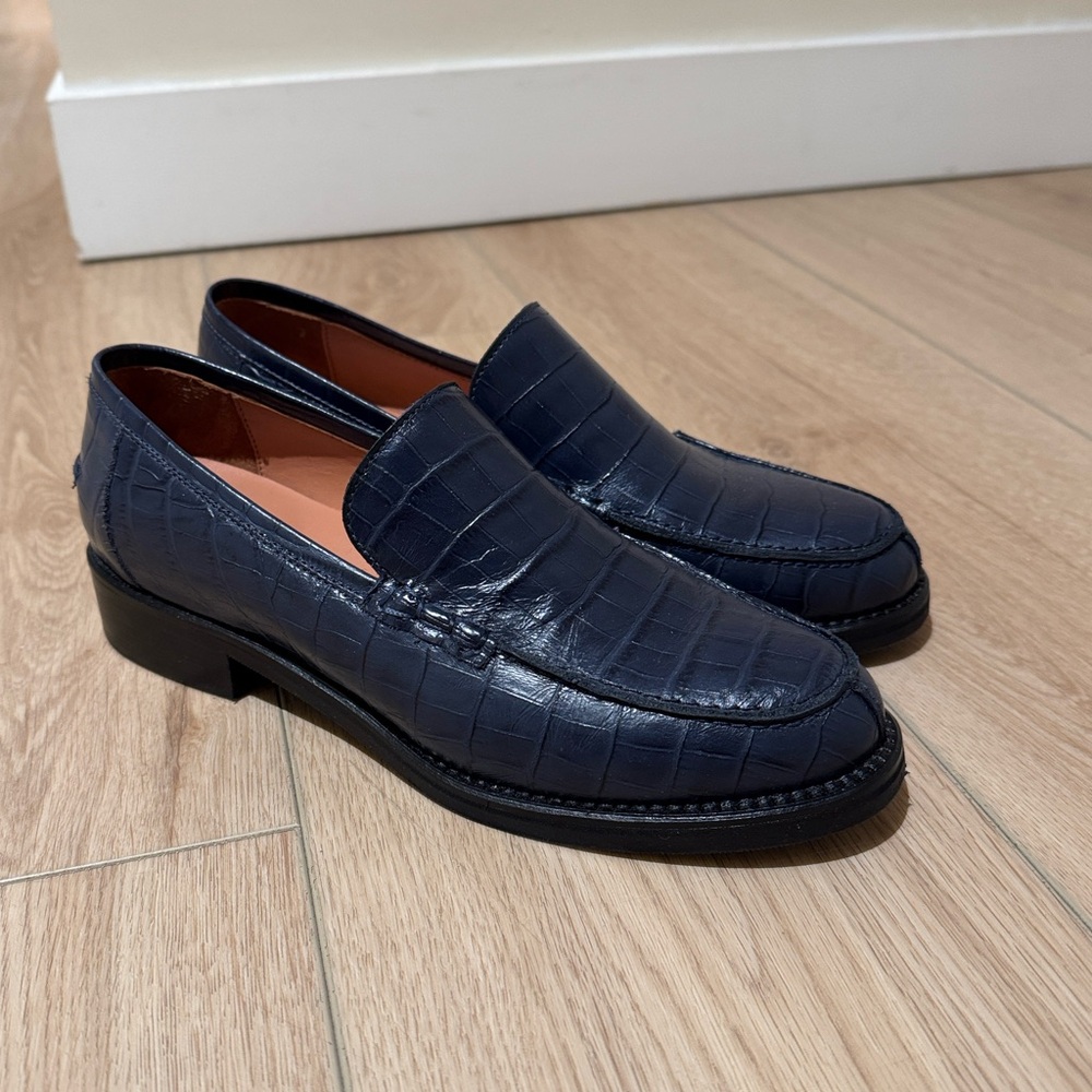 Rachel Comey Bancks leather navy loafer